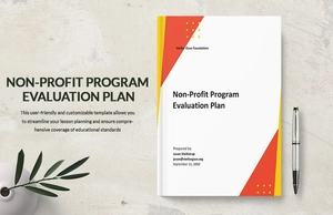 Program Evaluation Plan Template
