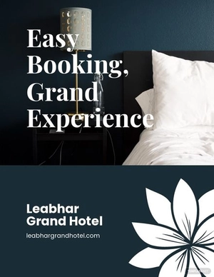 Hotel Booking Flyer Template
