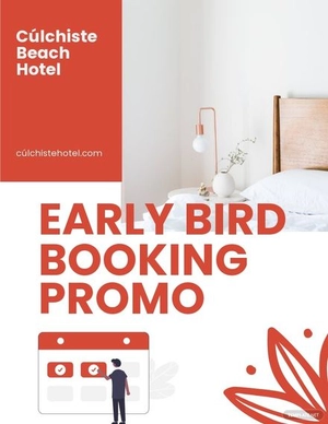 Hotel Bookings Sale Flyer Template