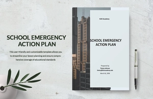 School Emergency Action Plan Template
