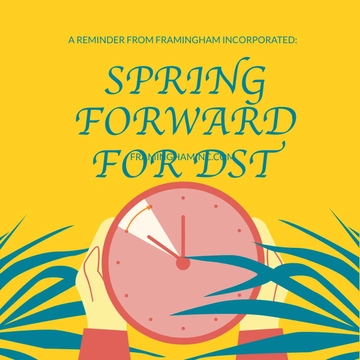Free Business Daylight Saving Reminder Instagram Post Template to Edit Online