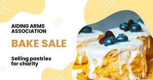 Free Bake Sale Facebook Post Template to Edit Online