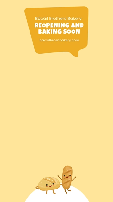 Free Bakery Reopening Snapchat Geofilter Template to Edit Online