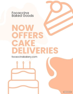 Bakery Offer Flyer Template