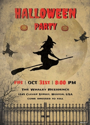 Download Halloween Invitation Template