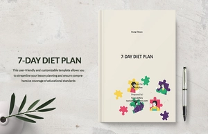 7-Day Diet Plan Template