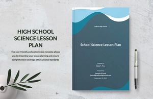 High School Science Lesson Plan Template