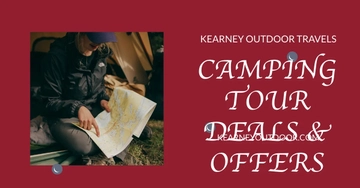 Free Camping Tour Offer Facebook Post Template to Edit Online