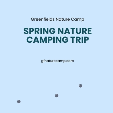Free Nature Camping Instagram Post Template to Edit Online
