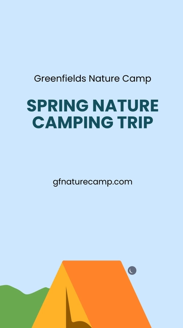 Free Nature Camping Instagram Story Template to Edit Online