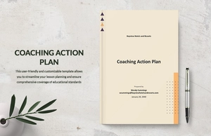 Coaching Action Plan Template Coaching Action Plan Template