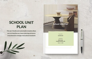 School Unit Plan Template
