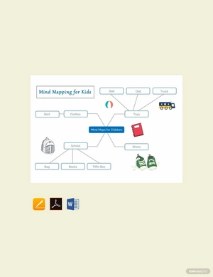 Mind Mapping for Kid's Template
