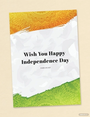 Happy Independence Day Template