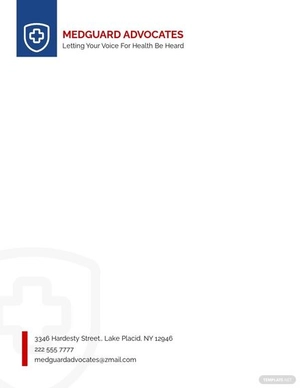Advocate Health Care Letterhead Template