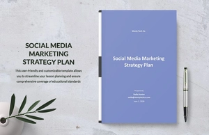 Social Media Marketing Strategy Plan Template