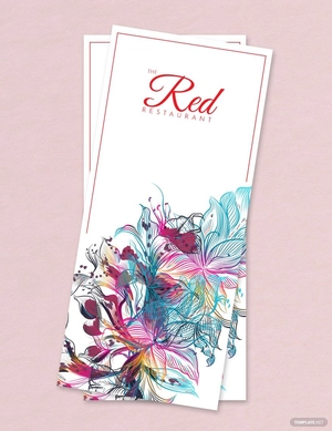 Menu Card Template