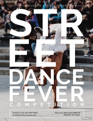 Dance Poster Template