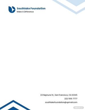 Community Service Letterhead For Court
