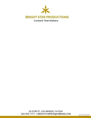 Sample Employment Letterhead Template