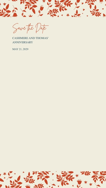 Free Save The Date Invitation Snapchat Geofilter Template to Edit Online