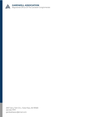 Registered Office Letterhead Template