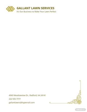 Elegant Letterhead Template