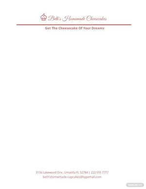 Business Letterhead Layout Template