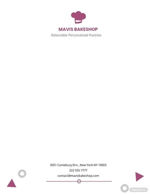 Private Business Letterhead Template
