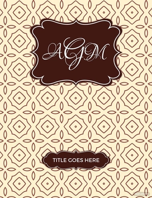 Printable Binder Cover for Books Template