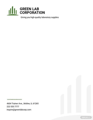 Minimalist Company Letterhead