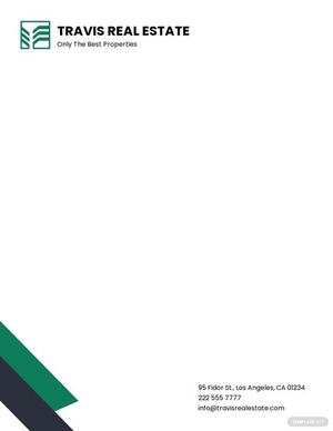 Sample Work Letterhead Template