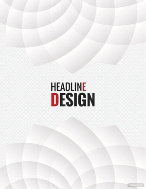 Elegant Binder Cover Template