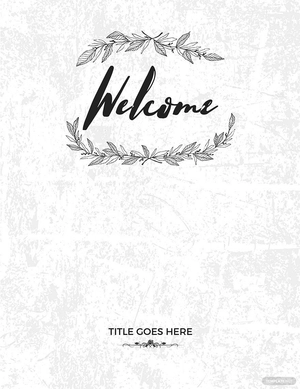 Editable Binder Cover Template