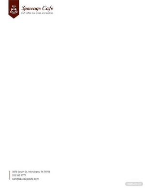 Basic Small Business Letterhead Template