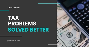 Free Tax Consulting Facebook Post Template to Edit Online