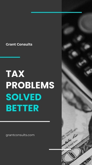 Free Tax Consulting Whatsapp Post Template to Edit Online