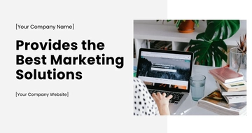 Free Marketing Consulting Facebook Post Template to Edit Online