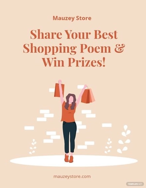 Contest Announcement Flyer Template