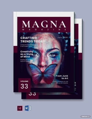 Creative Magazine Blogger Template
