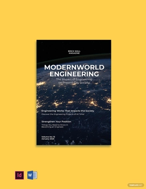 Engineering And Technology Magazine Template