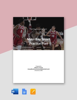 Mass Bay Smart Practice Plan Template
