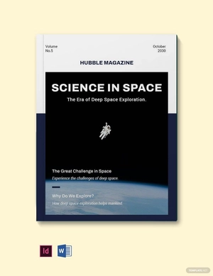 Science and Technology Magazine Template