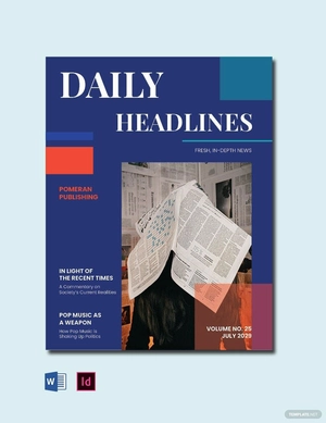 Daily News Magazine Template