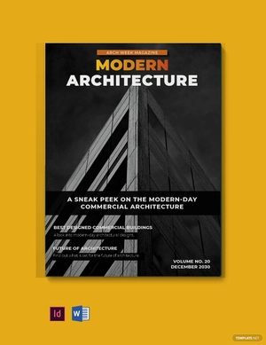 Commercial Architecture Magazine Template