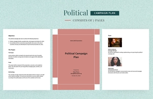 Political Campaign Plan Template