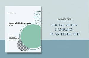 Social Media Campaign Plan Template