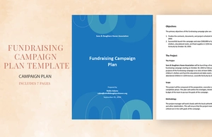 Fundraising Campaign Plan Template