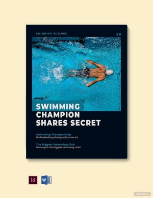 Sports News Magazine Template