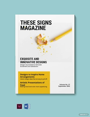 Design News Magazine Template